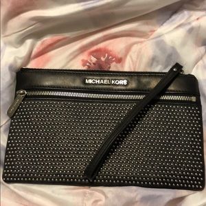 Michael Kors “Micro Stud Selma” Clutch - NWT